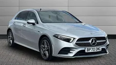 Silver Used 2021 Mercedes A250 AMG Line Premium Plus Hatchback | £21,195 (Fair price)