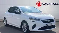 White Used 2021 Vauxhall Corsa Hatchback | £10,389 (Fair price)