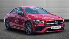 Red Used 2023 Mercedes CLA180 AMG Line Premium Sedan | £27,500 (Fair price)