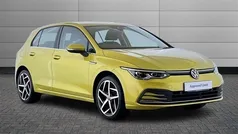 Lime yellow Used 2021 VW Golf VIII Style Hatchback | £18,790 (Fair price)