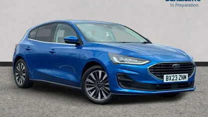 Used Ford Focus Titanium X 125 HP (91 kW) 2023 Blue Hatchback