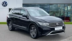 Deep black pearl Used 2024 VW Tiguan Allspace Elegance SUV | £32,765 (Fair price)