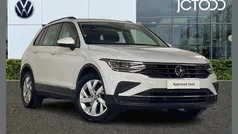 White Used 2021 VW Tiguan Life SUV | £20,777 (Fair price)