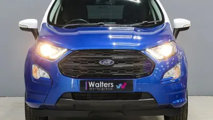 Used Ford Ecosport ST-Line 125 HP (91 kW) 2018 Blue SUV