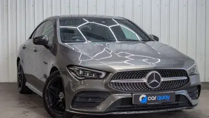 Begagnad Mercedes CLA220 AMG Line Premium Plus 190 HK (139 kW) 2019 Grå Sedan