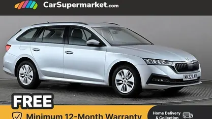 Used Skoda Octavia SE Technology 110 HP (80 kW) 2022 Silver Estate