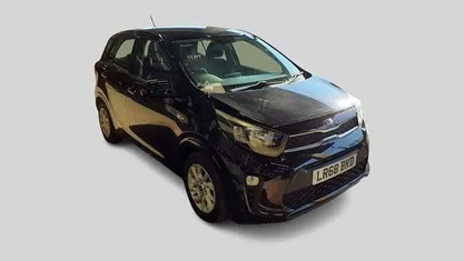 Used Kia Picanto 67 HP (49 kW) 2018 Black Hatchback