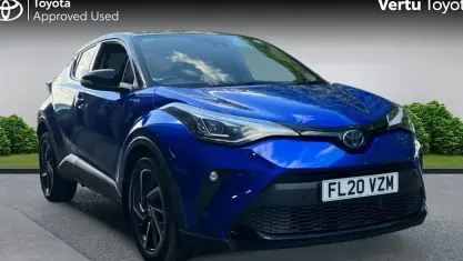 Used Toyota C-HR 122 HP (89 kW) 2020 Blue SUV