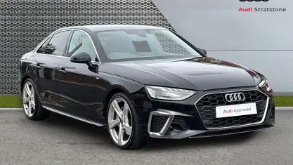 Used Audi A4 S-Line 204 HP (150 kW) 2024 Black Sedan