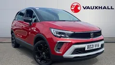 Red Used 2021 Vauxhall Crossland Elite SUV | £12,471 (Fair price)