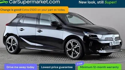 Used Vauxhall Corsa 75 HP (55 kW) 2023 Black Hatchback