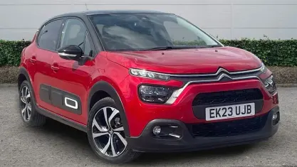 Used Citroën C3 PureTech 110 HP (80 kW) 2023 Red Hatchback
