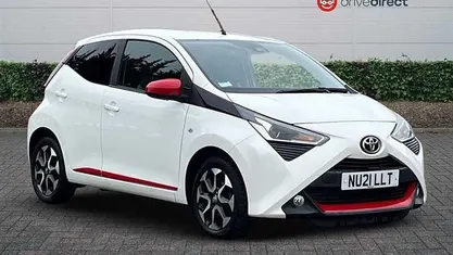 White Used 2021 Toyota Aygo Trend Hatchback | £8,910 (Fair price)