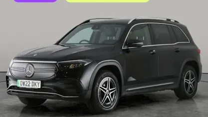 Used Mercedes EQB350 AMG line 214 kW (292 HP) 2022 Black SUV