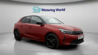 Used Vauxhall Corsa Ultimate 101 HP (74 kW) 2025 Red Hatchback