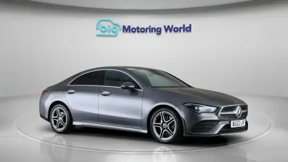 Used Mercedes CLA200 AMG line 163 HP (119 kW) 2022 Grey Coupe