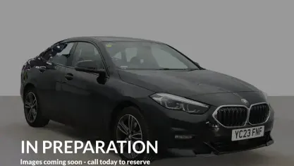 Begagnad BMW 218 Sport Line 150 HK (110 kW) 2022 Svart Sportkupé