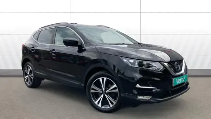 Used Nissan Qashqai N-Connecta 160 HP (117 kW) 2019 Black SUV
