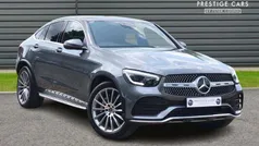 Grey Used 2021 Mercedes GLC300e AMG Line Premium Coupe | £29,491 (Fair price)