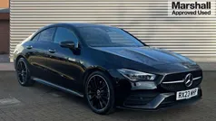 Black Used 2023 Mercedes CLA220 AMG Line Premium Plus Sedan | £30,572 (Fair price)