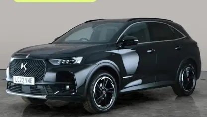 Used DS Automobiles DS7 Crossback Performance Line Plus 131 HP (96 kW) 2022 Black SUV