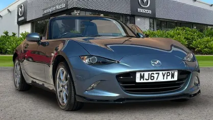 Used Mazda MX5 131 HP (96 kW) 2017 Blue Cabriolet