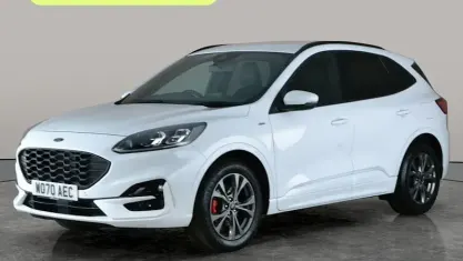 Käytetty Ford Kuga ST-Line 120 HP (88 kW) 2021 Valkoinen Katumaasturi