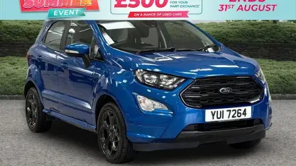 Used Ford Ecosport ST-Line 125 HP (91 kW) 2022 Blue SUV