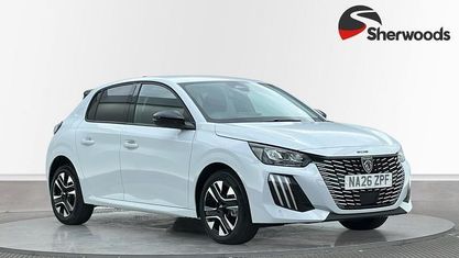 Nouă Peugeot 208 Allure 102 CP (75 kW) 2025 Alb Hatchback