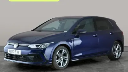 Usado VW Golf VIII R-line 150 CV (110 kW) 2023 Azul Utilitario