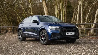 Used Audi SQ8 Black Edition 507 HP (372 kW) 2021 Blue SUV