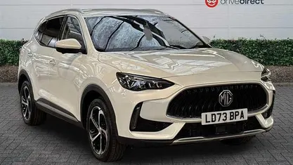 Metallic white pearl Used 2023 MG HS Trophy SUV | £16,150 (Fair price)