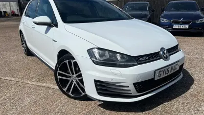 Used VW Golf VII GTD 184 HP (135 kW) 2015 White Hatchback
