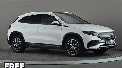 Used Mercedes EQA300 AMG Line Premium 167 kW (228 HP) 2022 White SUV