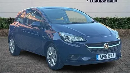 Used Vauxhall Corsa 90 HP (66 kW) 2017 Blue Hatchback