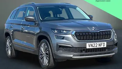 Used Skoda Kodiaq SE L Executive 150 HP (110 kW) 2022 Graphite grey SUV