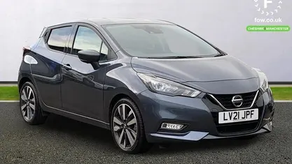 Used Nissan Micra Tekna 92 HP (67 kW) 2021 Grey Hatchback