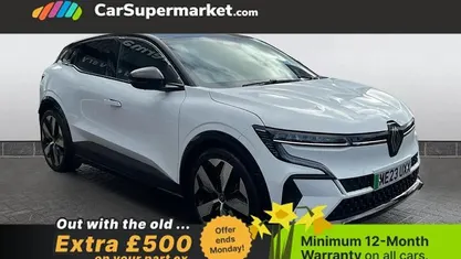 Used Renault Megane E-Tech Techno 160 kW (218 HP) 2023 White/black Hatchback