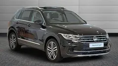 Black Used 2022 VW Tiguan Elegance SUV | £28,990 (Fair price)