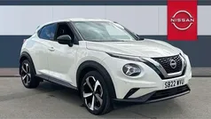 White Used 2022 Nissan Juke Tekna SUV | £16,946 (Fair price)