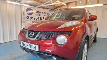 Used Nissan Juke Acenta 117 HP (86 kW) 2013 Red SUV