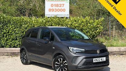 Begagnad Vauxhall Crossland Design Edition 83 HK (61 kW) 2022 Grå SUV