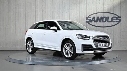 White Used 2018 Audi Q2 S-Line SUV | £11,999 (Fair price)