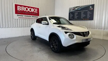 Used Nissan Juke Tekna 113 HP (83 kW) 2018 White SUV