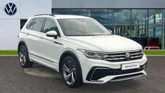 Pure white Used 2023 VW Tiguan R-line Edition SUV | £27,197 (Fair price)