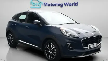 Used Ford Puma Titanium 125 HP (91 kW) 2023 Blue SUV