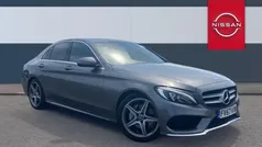 Grey Used 2018 Mercedes C220 AMG line Sedan | £12,250 (Good price)