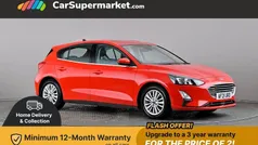 Red Used 2020 Ford Focus Titanium Hatchback | £12,497 (Fair price)