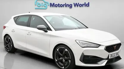 Used Cupra Leon VZ3 310 HP (228 kW) 2022 White Hatchback