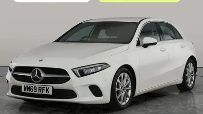 Used Mercedes A180 Executive 116 HP (85 kW) 2019 White Hatchback